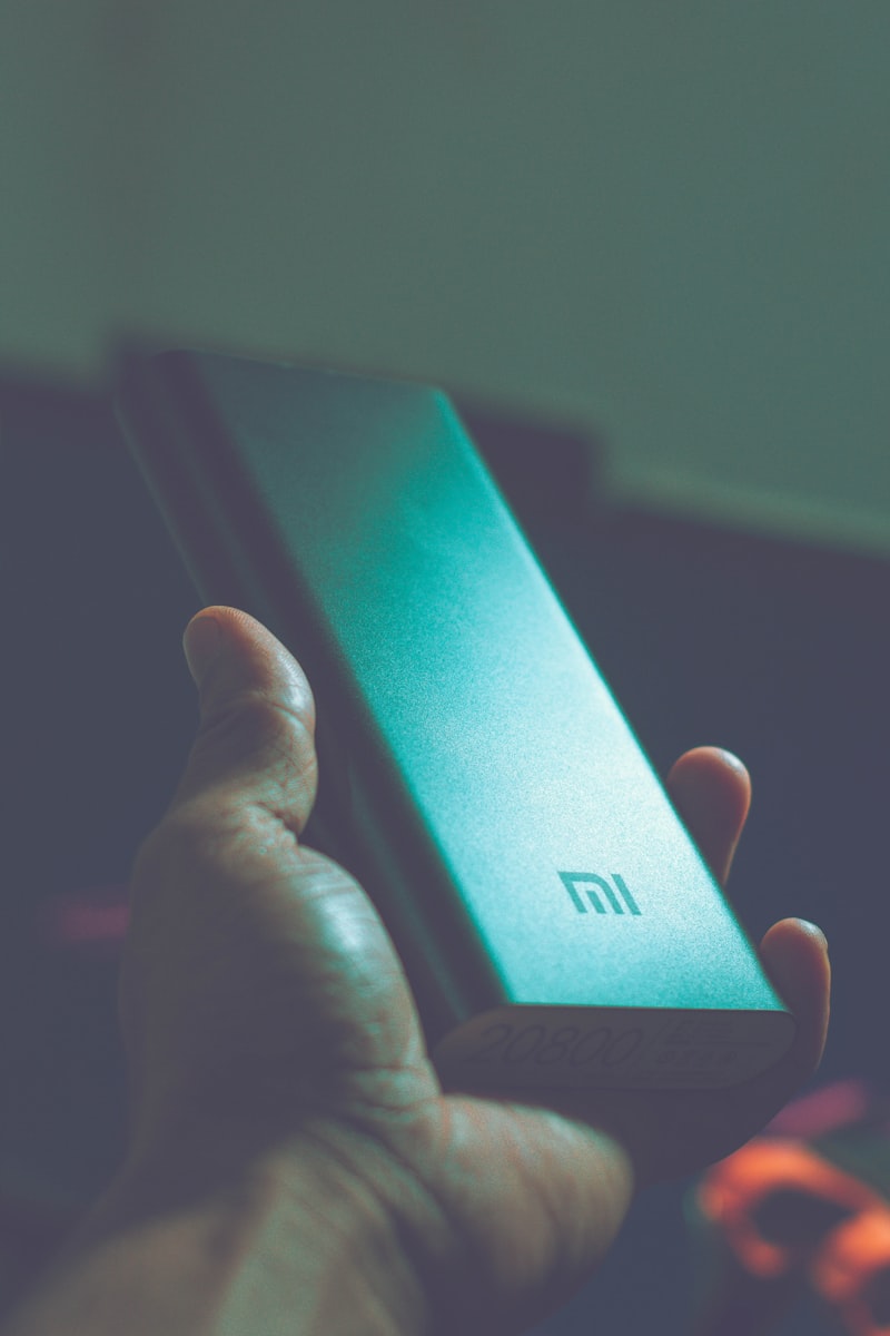 Ultra-Slim 20000mAh Power Bank with Digital Display