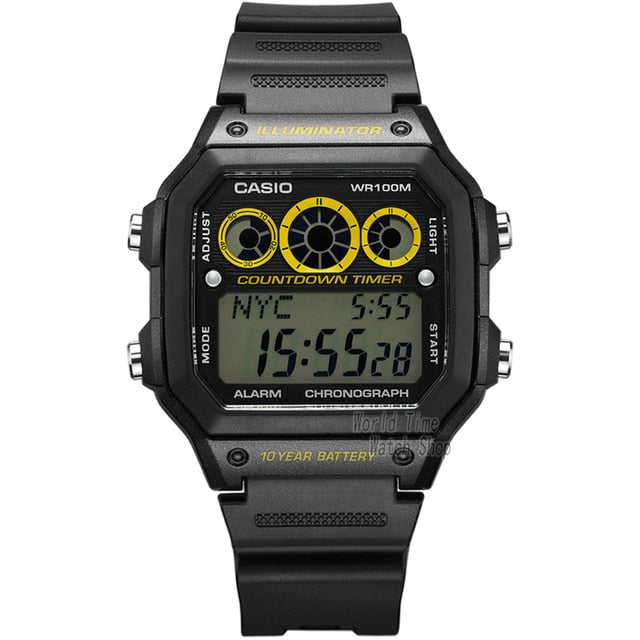 Casio watch Explosion watch men set brand luxury LED military digital  watch sport Waterproof quartz men watch relogio masculino detail view