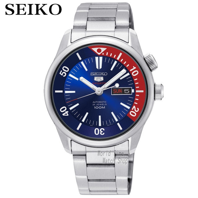 seiko watch men 5 automatic watch top brand luxury Waterproof Sport men watch set mechanical military diving watch relogio reloj detail view