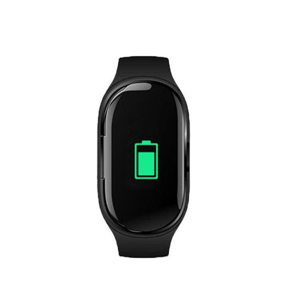 2 in 1 Double Bluetooth Headset Color Screen Bracelet Multifunction Smart Watch Dual Wireless Headset Combo Smart watch