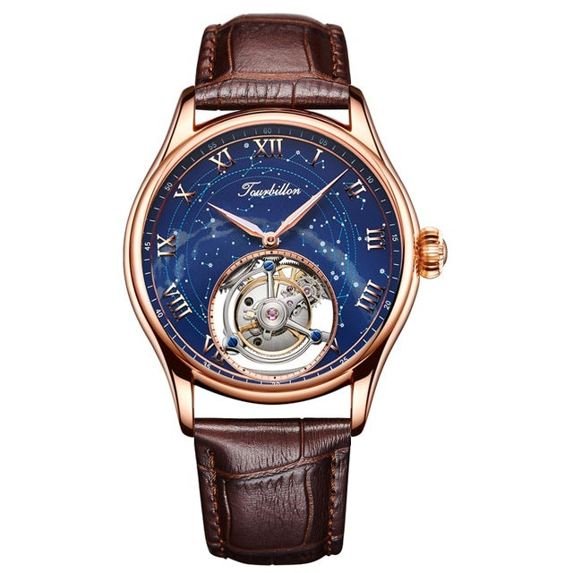 Tourbillon GUANQIN 2019 New Men watches real Tourbillon clock top brand luxury Hand Wind mechanical watch Relogio Masculino